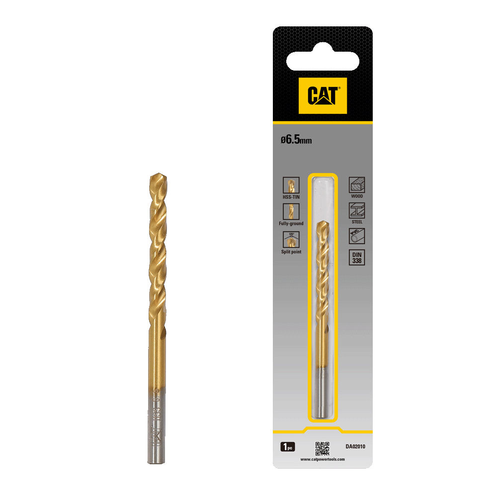 CAT HSS Drill bit 6.5 x 101mm(Pack1)