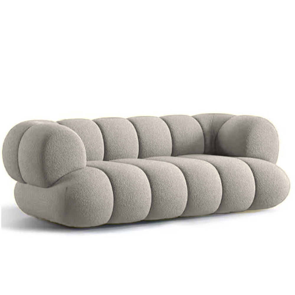 Cordelia Plush Two Seater Sofa-Coco-Hazelwood