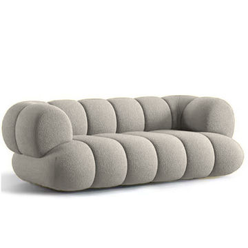 Cordelia Plush Two Seater Sofa-Coco-Hazelwood