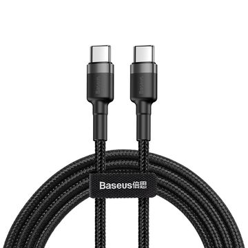 Baseus Cafule Series Fast Charging and Data Cable Type C to Type C 60W 1m - Black