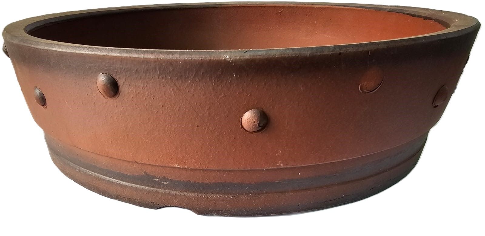 Earth Tone Round barrel Plant Pot