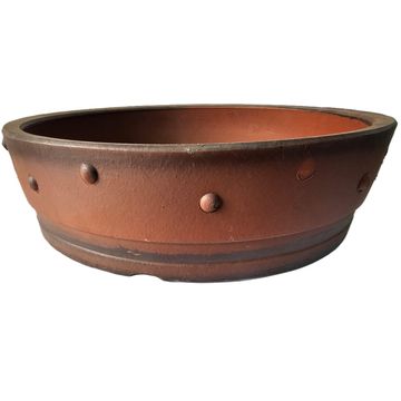 Earth Tone Round barrel Plant Pot