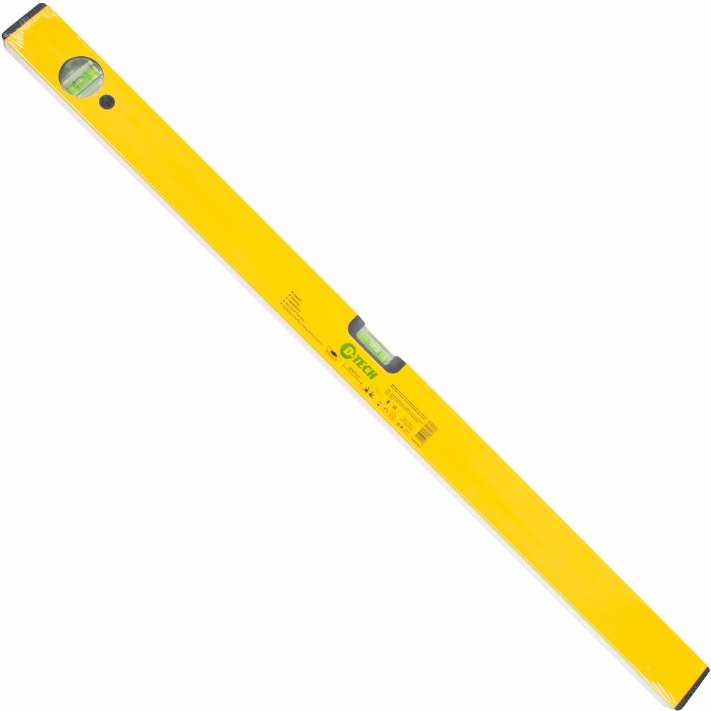SPIRIT LEVEL BOX 800MM X 1.4MM 2 X VIAL 0.5MM ACCURACYUR. ALUM.
