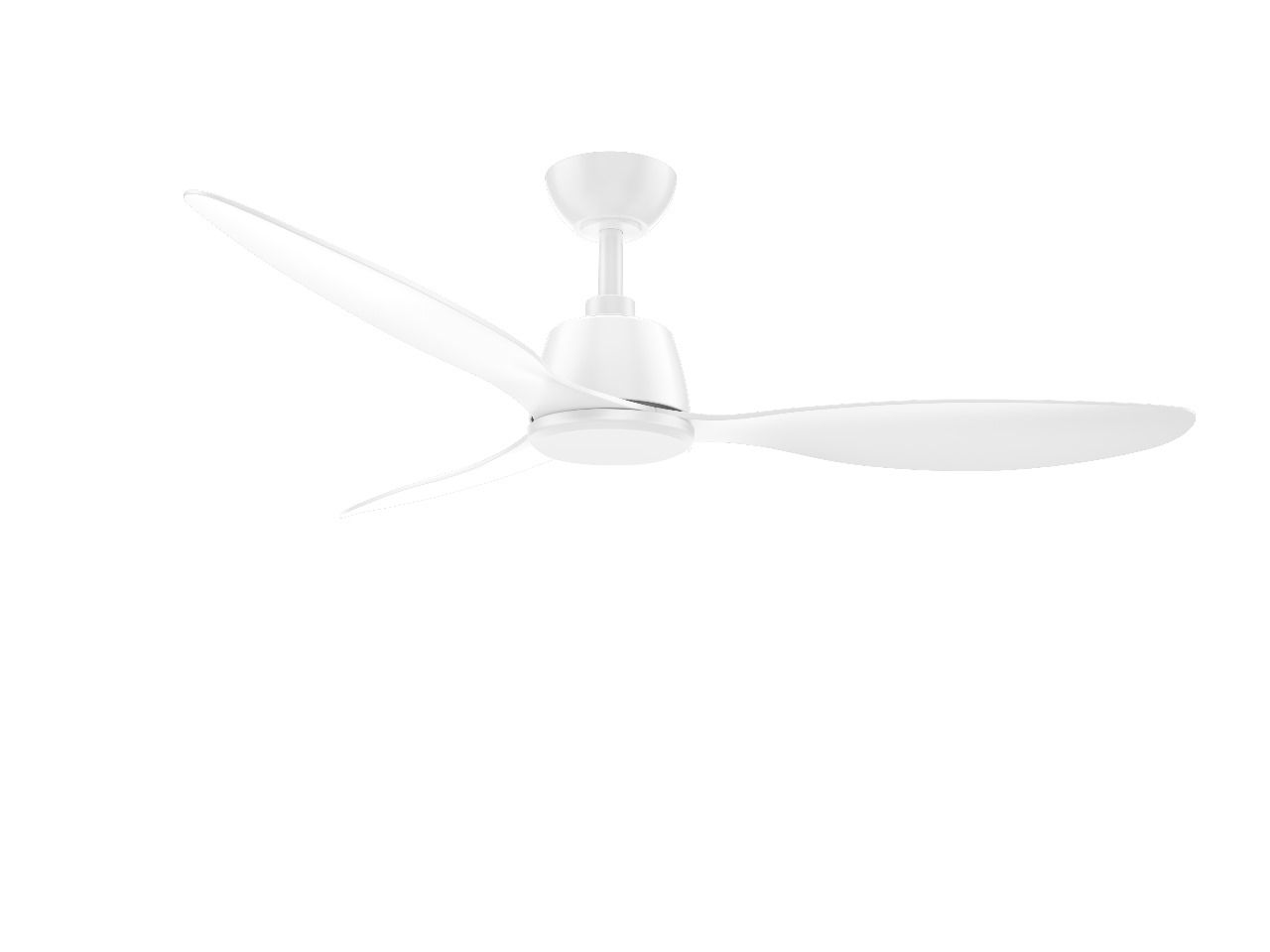 Solent Coastal Breeze 1232mm Sweep 3 Blade Smart fan with Infra-red Remote Control - White
