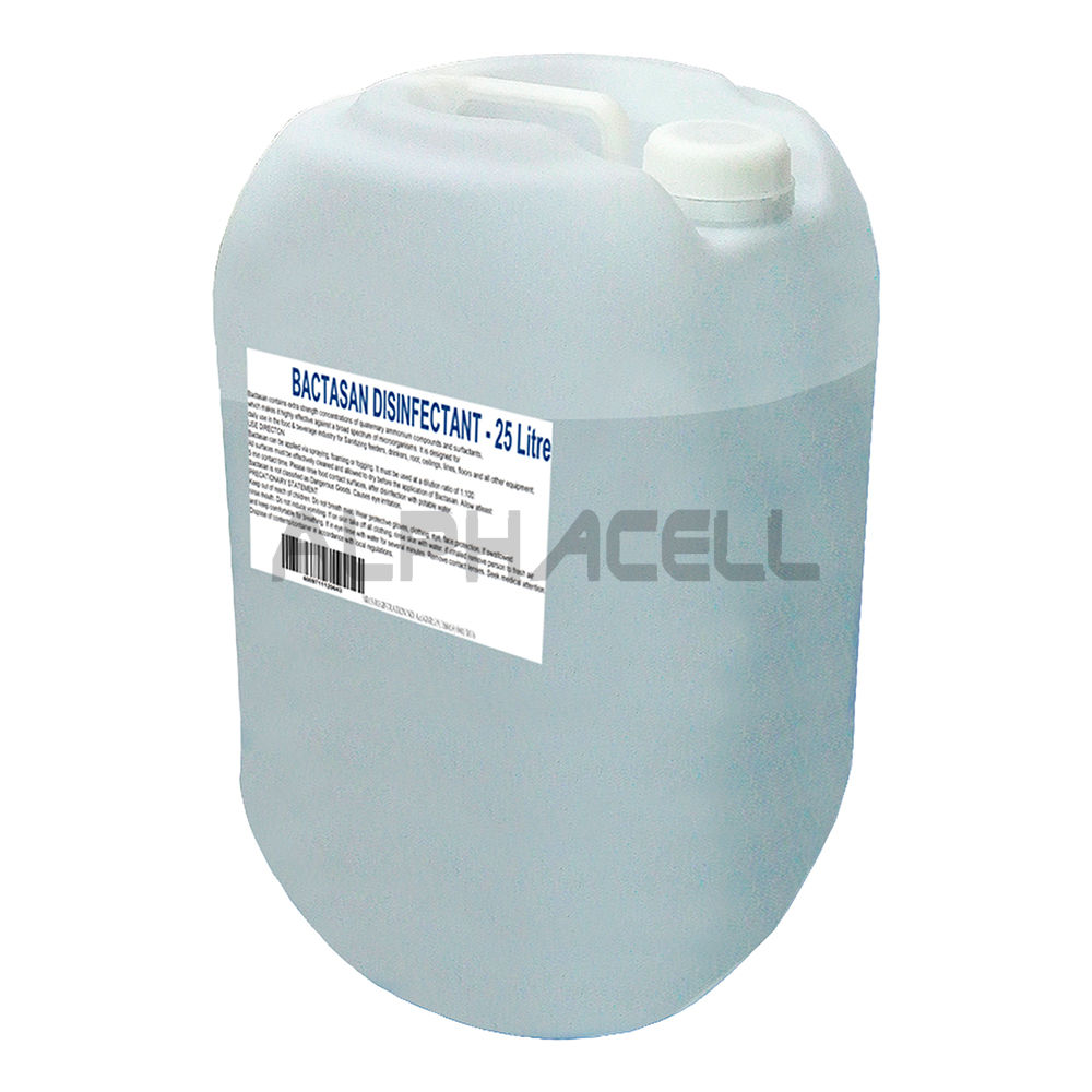 DISINFECTANT BACTASAN 25L(1:100 dilute) - SABS+NRC