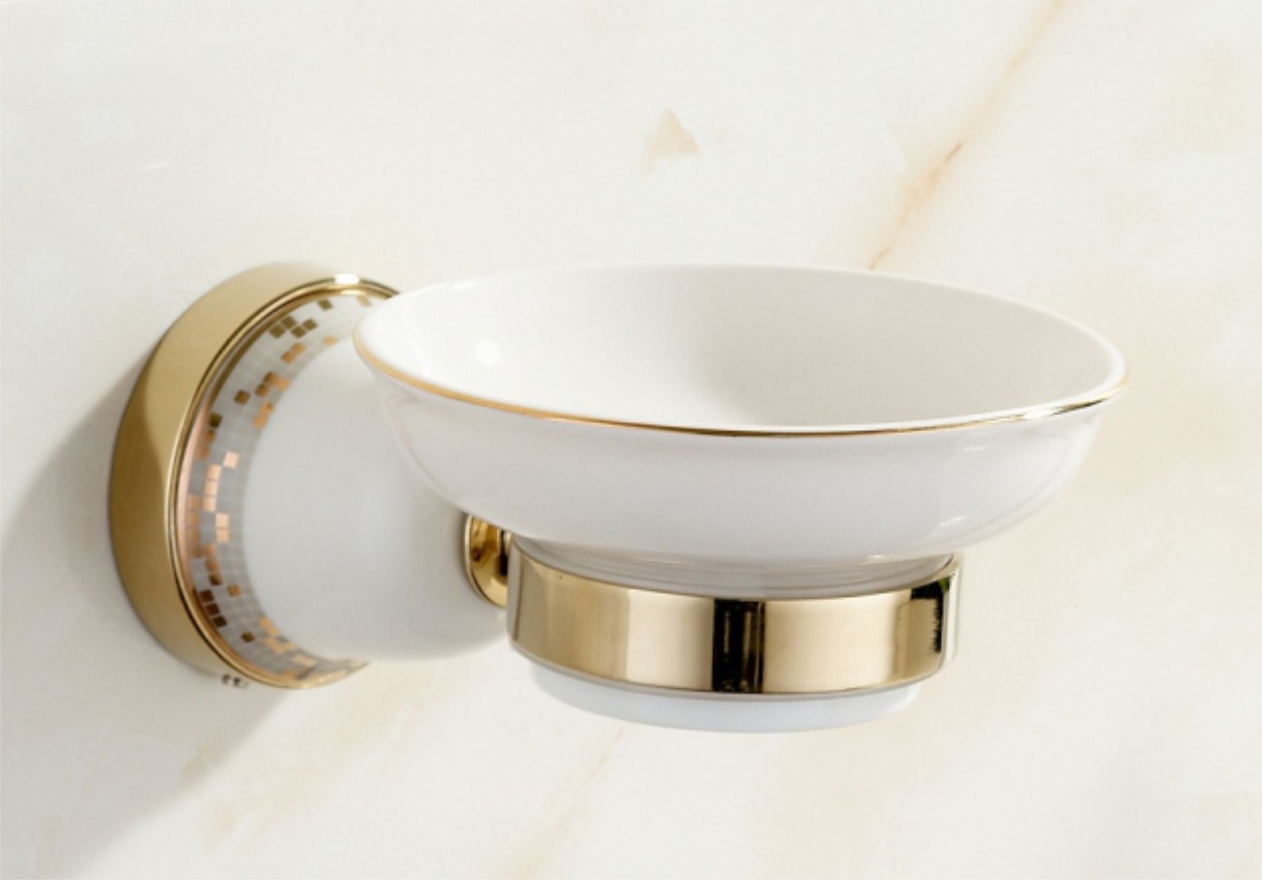 Single Soap Dish Soap Holder Round Shape_11739