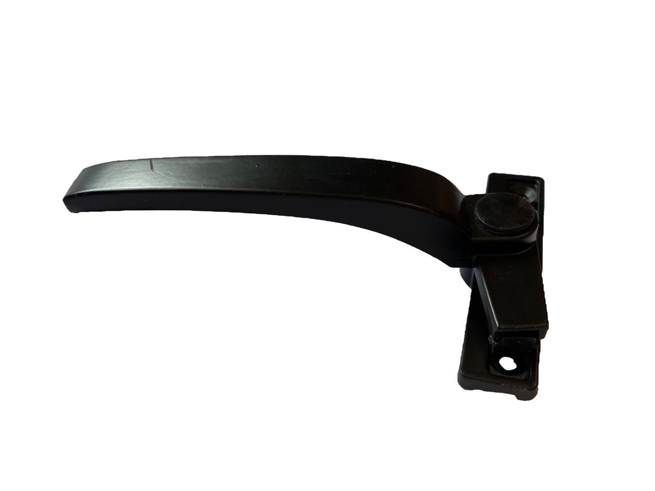 ALUMINUM WINDOW HANDLE - LEFT- BLACK POWDER COATED