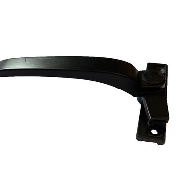 ALUMINUM WINDOW HANDLE - LEFT- BLACK POWDER COATED