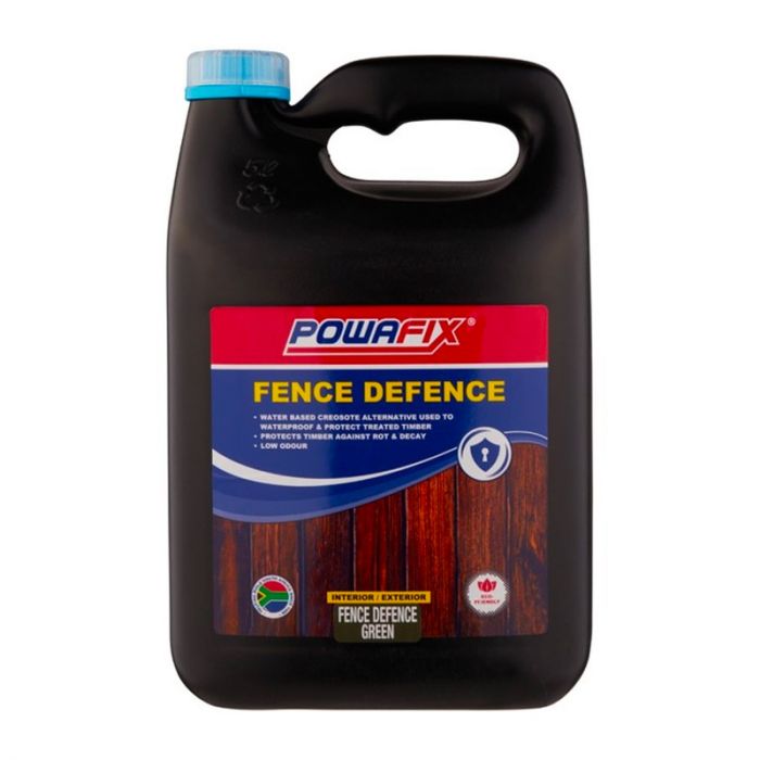 Powafix - Fence Defence Black 5L - 2 Pack