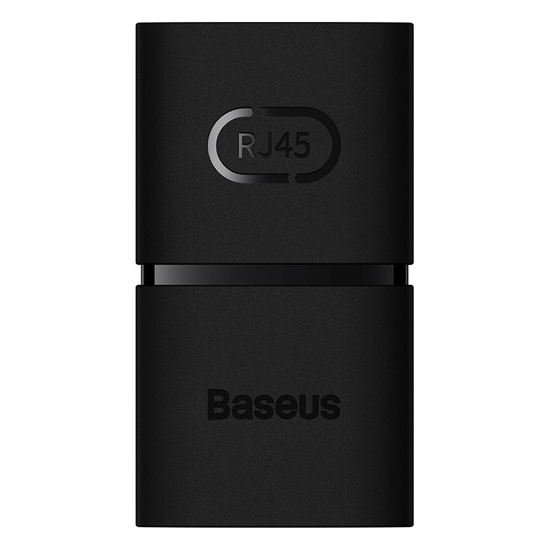 Baseus AirJoy Series Network Cable Connector - Cluster Black 2PCS/Pack