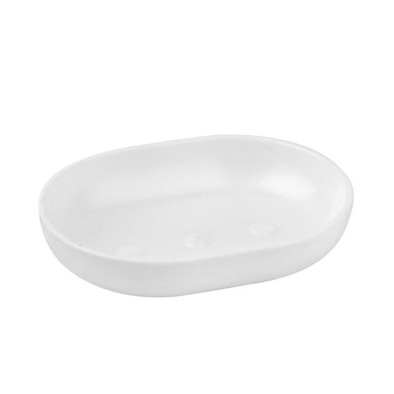 Soap dish plastic SENSEA easy white matt