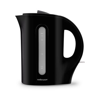 Mellerware - "Tugela" 1.7L Corded Plastic Kettle Black