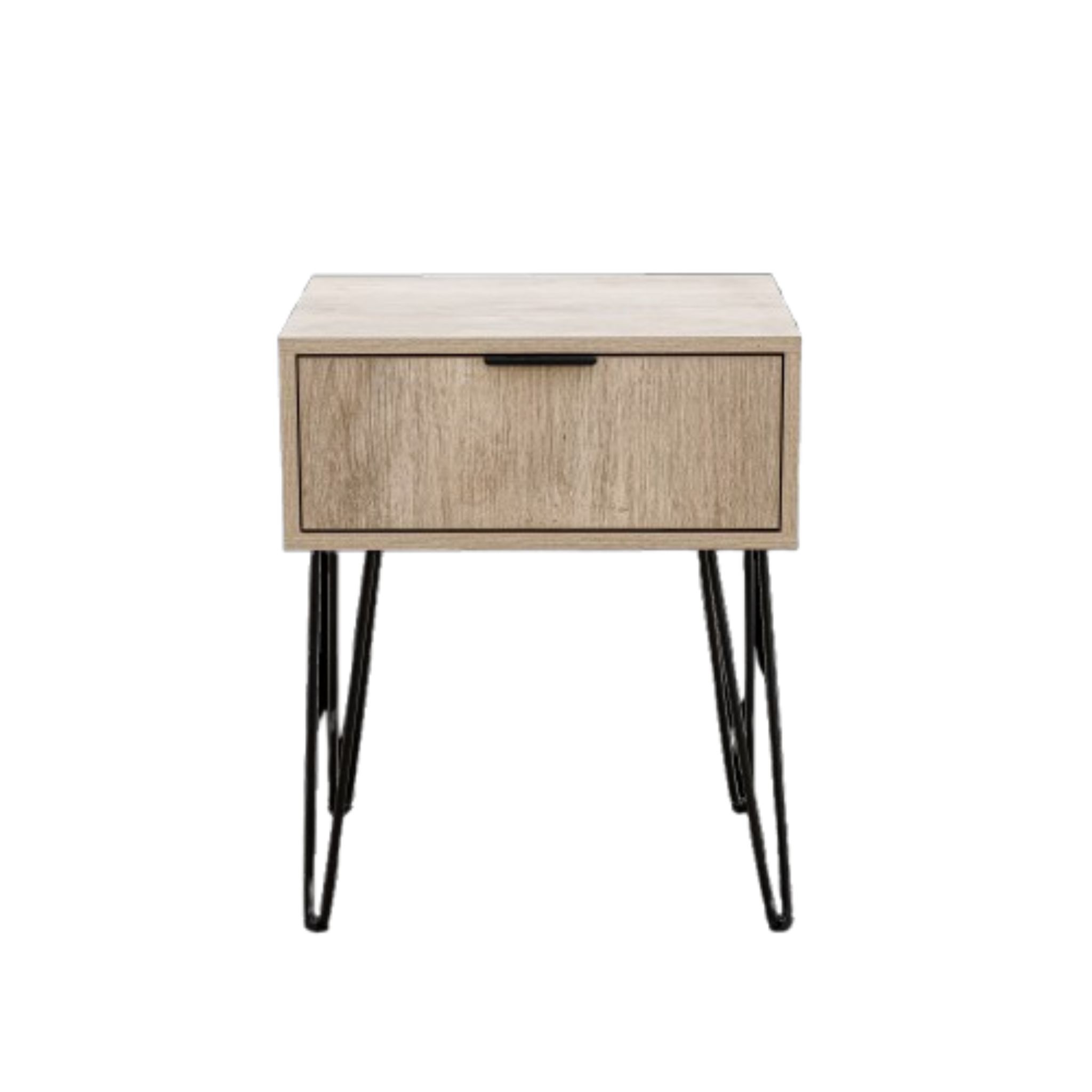 Milan Bedside Table - Oak