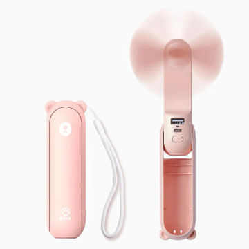 JisuLife Handheld Fan Life 8 - Pink