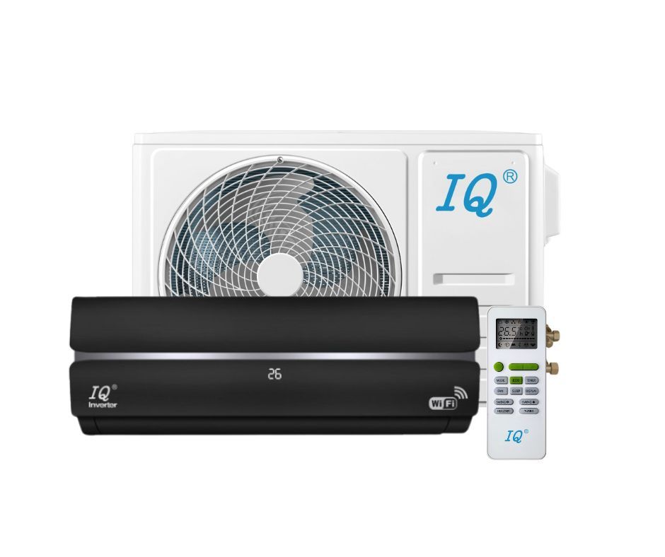 18 000 BTU Inverter IQ Air Conditioner Black Mirror Series