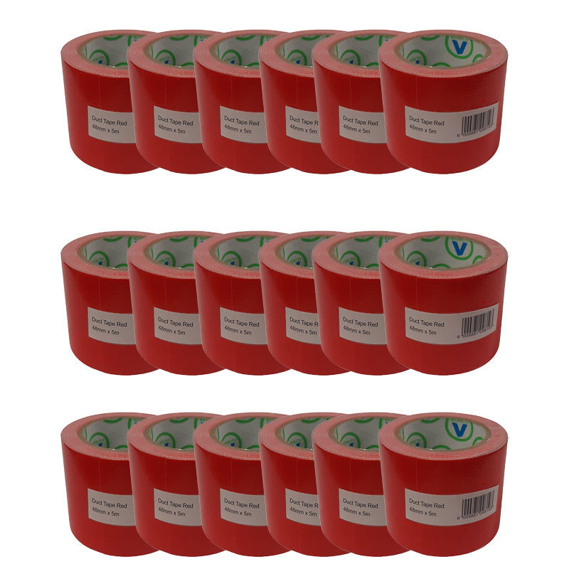 AVAST Duct Tape Red 48mm x 5m ( 18 Pack )