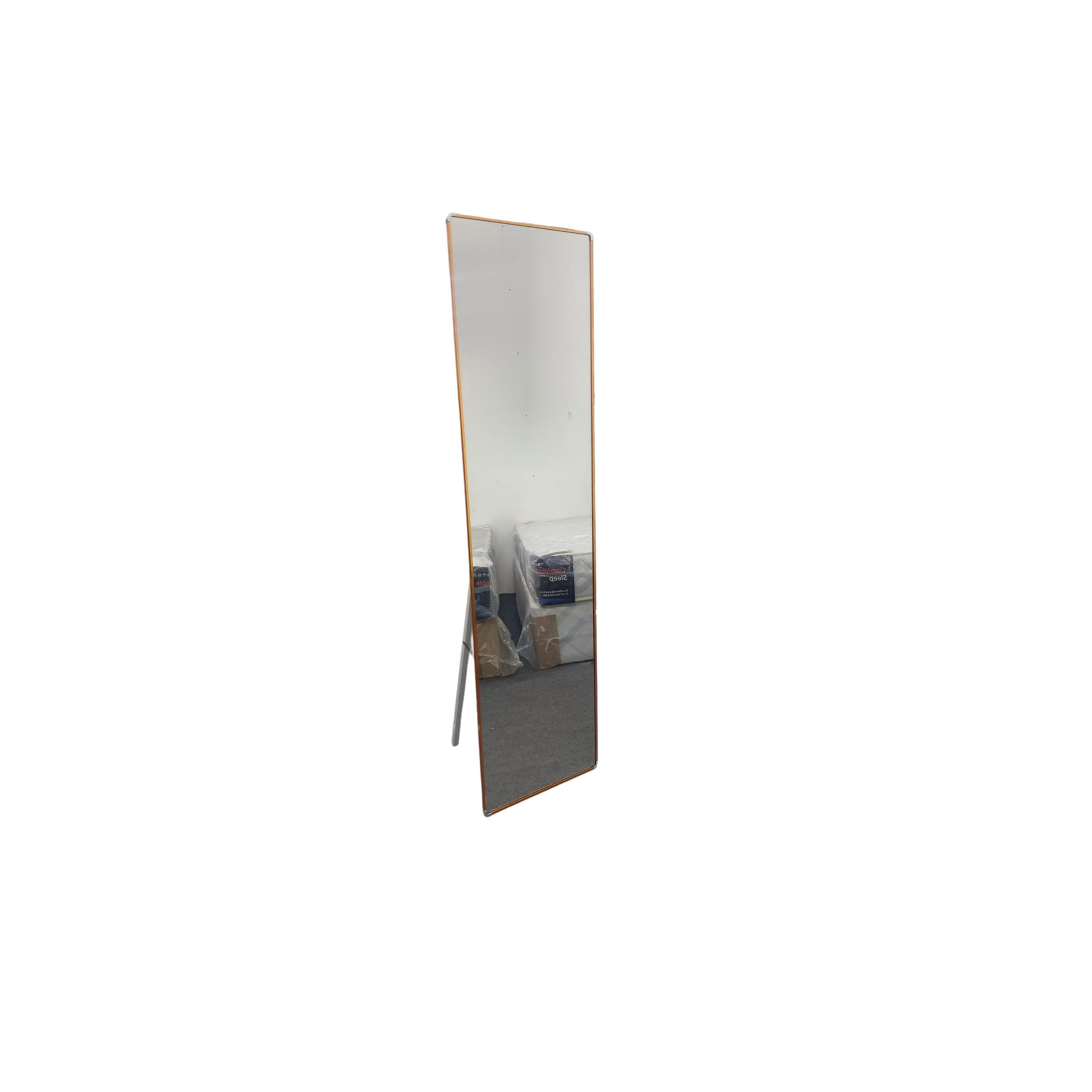 Free Standing Mirror Gold