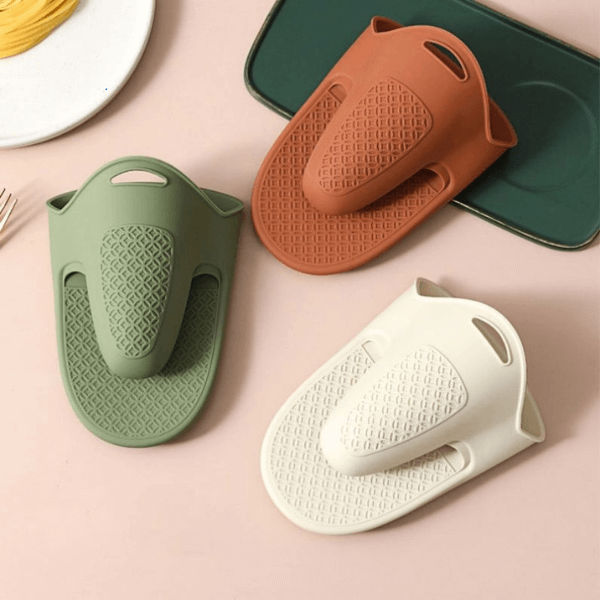 Non-Slip Heat Resistant Silicone Pot Holder Hand Clip Glove