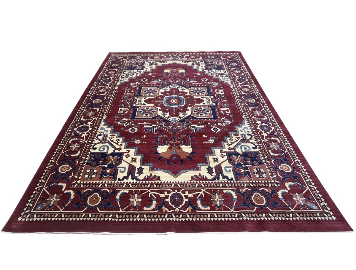 Persian Heriz Design Machine Made 400 x 300cm Rug