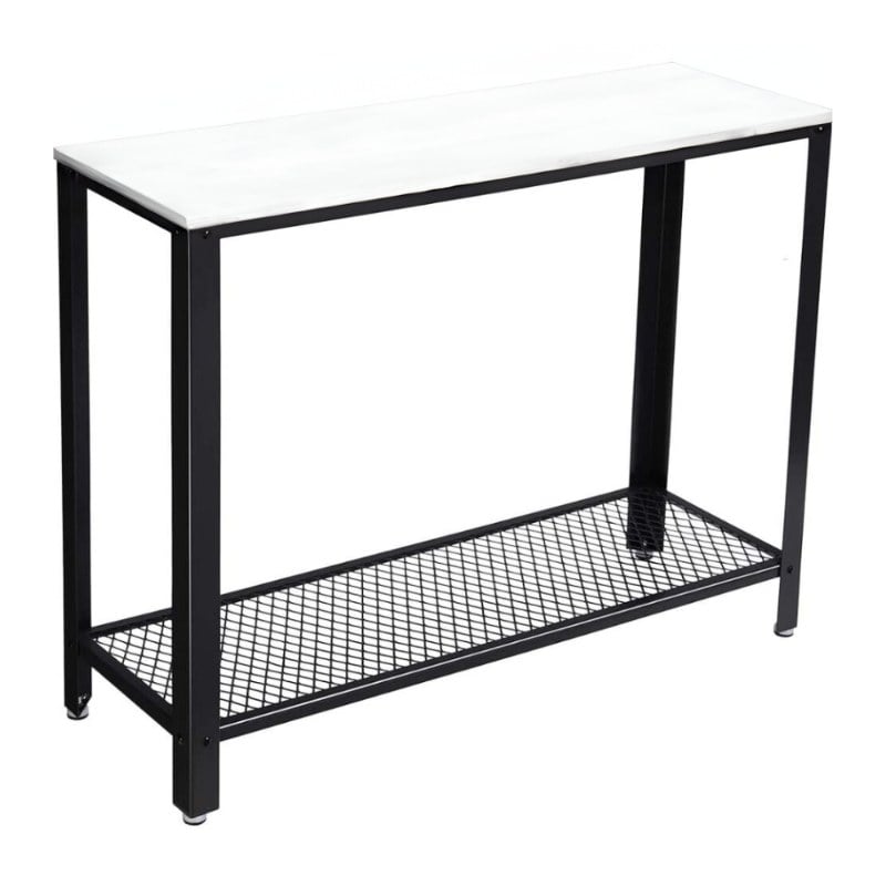 Bragg Kyoto Entryway Console Table, White