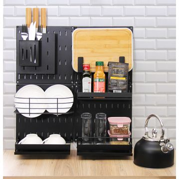 Fine Living Build Kitchen Storage - Backboard 1pc