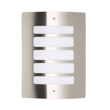 Zebbies Lighting Todd Satin Nickel Outdoor Wall Light
