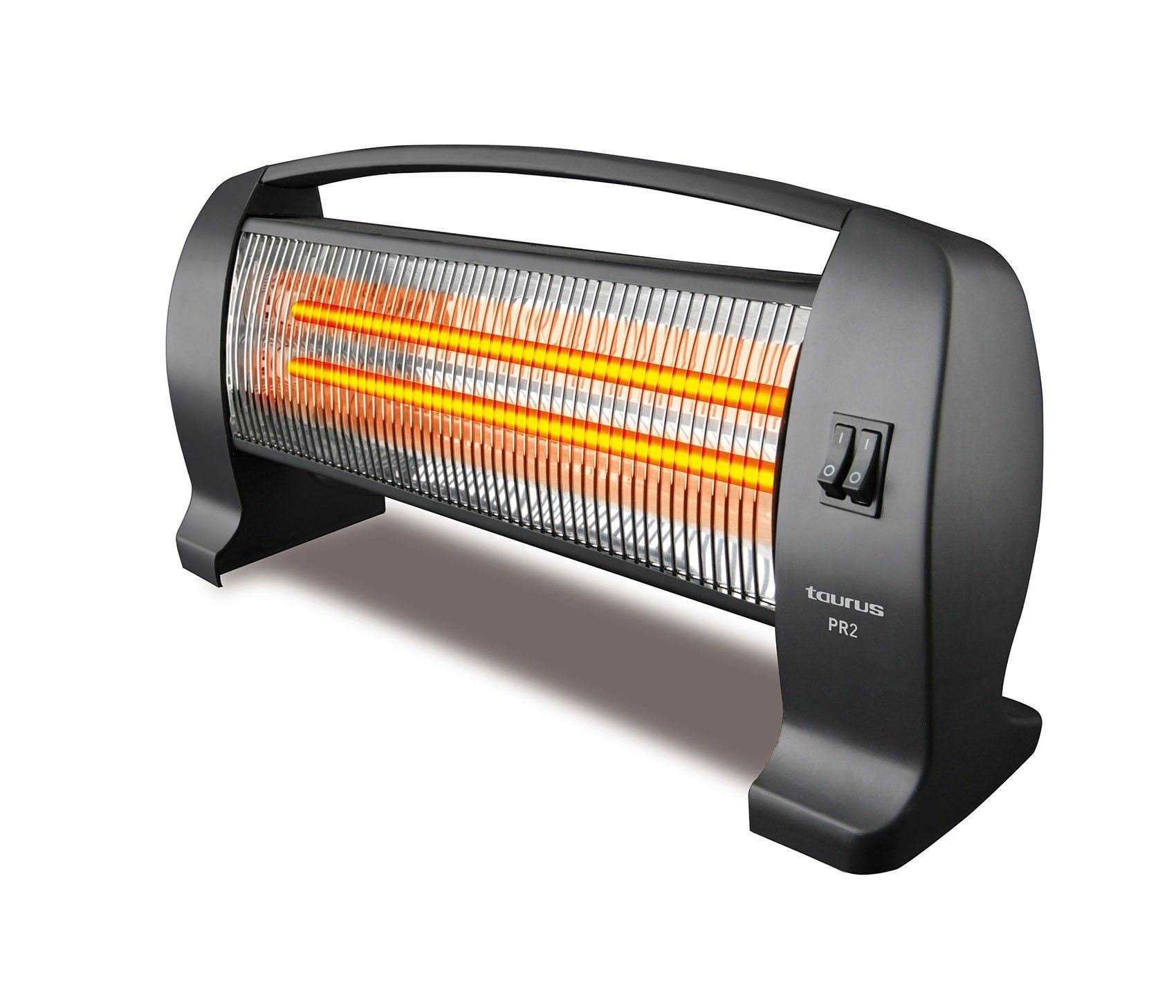2 Bar Heater TAURUS Plastic Black PR 2