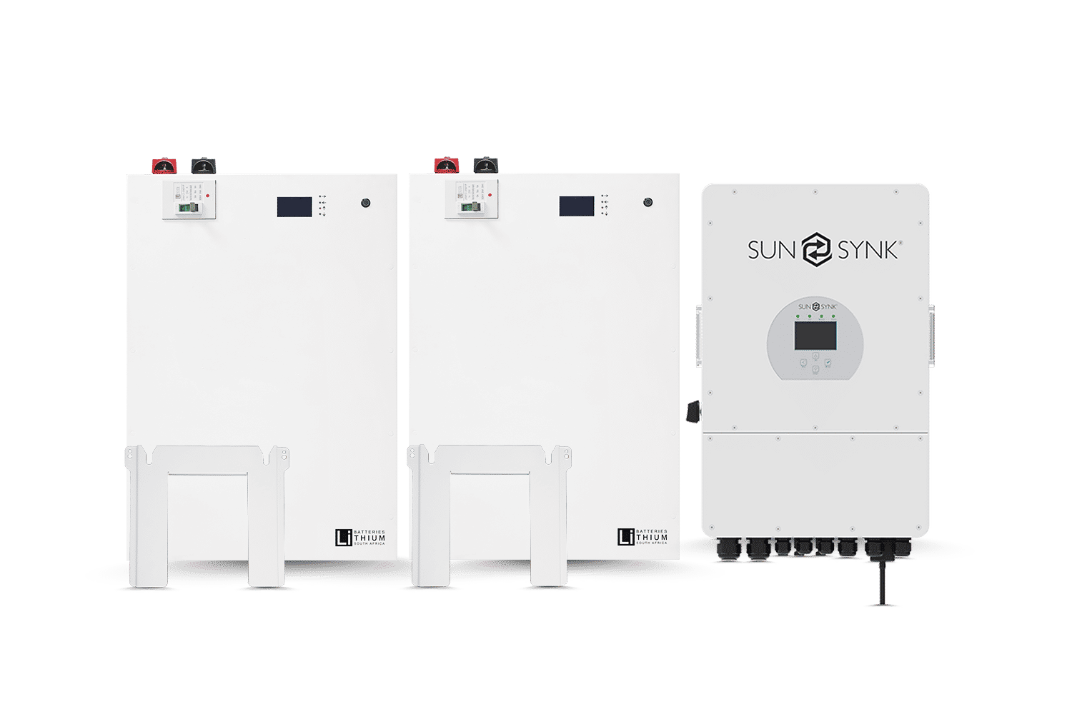 Sunsynk Hybrid 8K & 2x LBSA 51.2V 208Ah 10.6kWh
