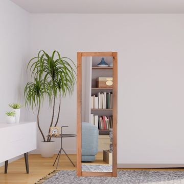 Free Standing Mirror - Full Length - 53x170cm - White