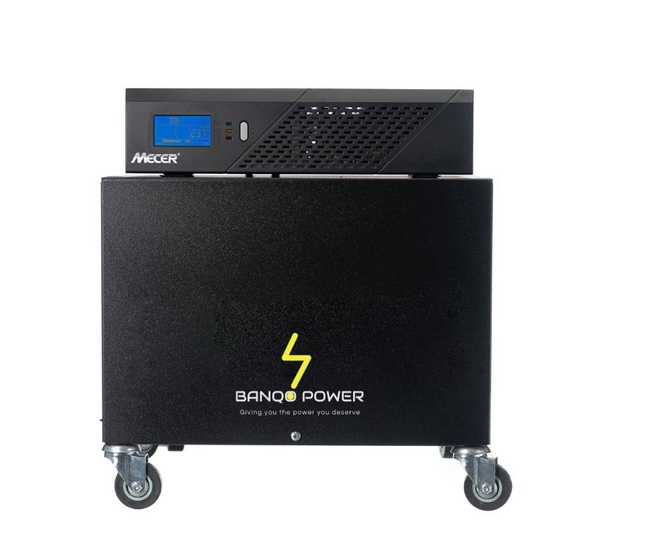 Trolley Inverter Mecer 24 Volt IVR 2400VA - 1440W