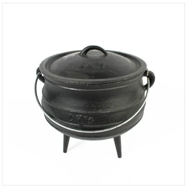 Size 3 Cast Iron Potjie Pot
