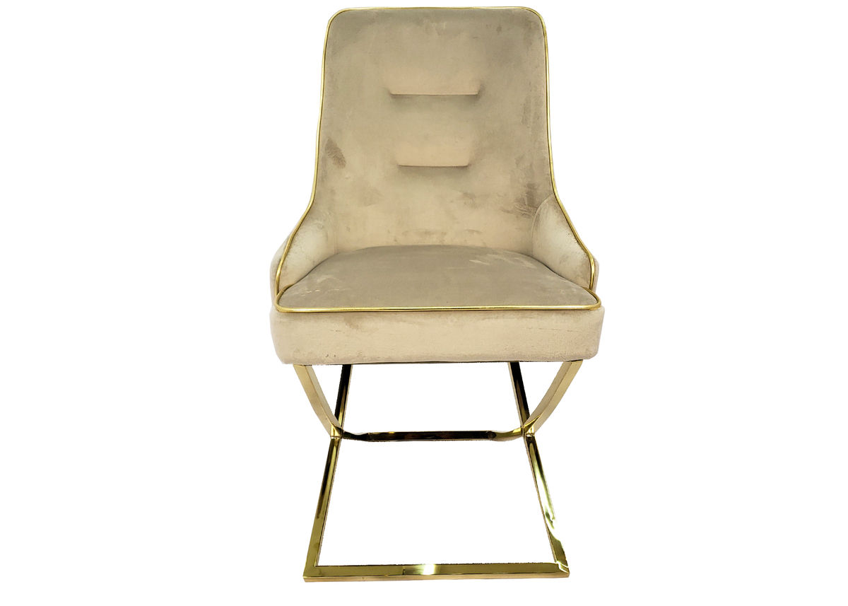 Velvet Enclave: The Opulent Oasis Dining Chair