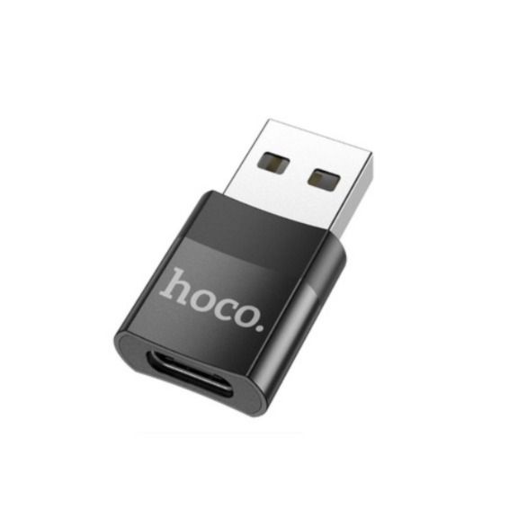 USB2.0(Male) to Type-C(Female) Adapter Black/UA17