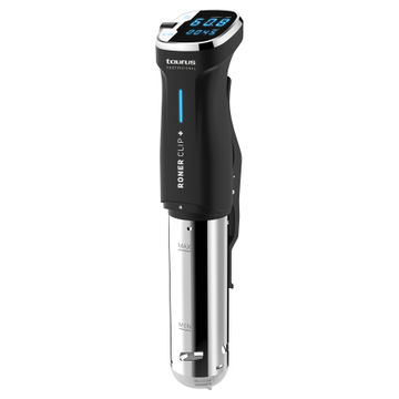 Taurus Sous-vide Digital Stainless Steel Black Variable Heat Settings "Roner Clip +"