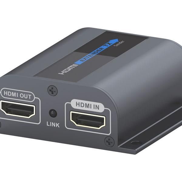 Lenkeng 60M Hdmi Extender Over Cat6 With Hdmi Loop-Out And Ir Pass-Through