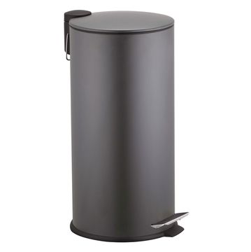 First Dutch Brands 27 Litre soft-close pedal bin Matt Grey