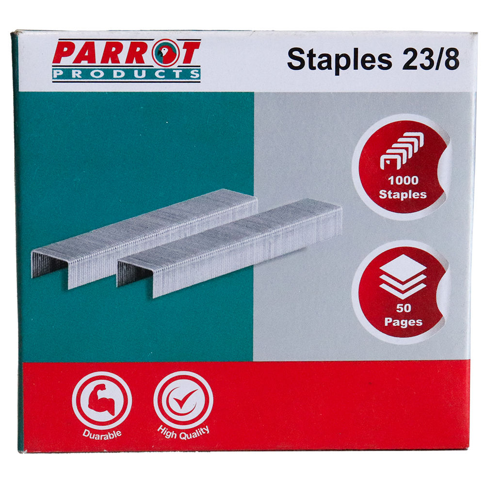Staples (Staple Size: 23/8 - Box of 1000 - 50 Pages)