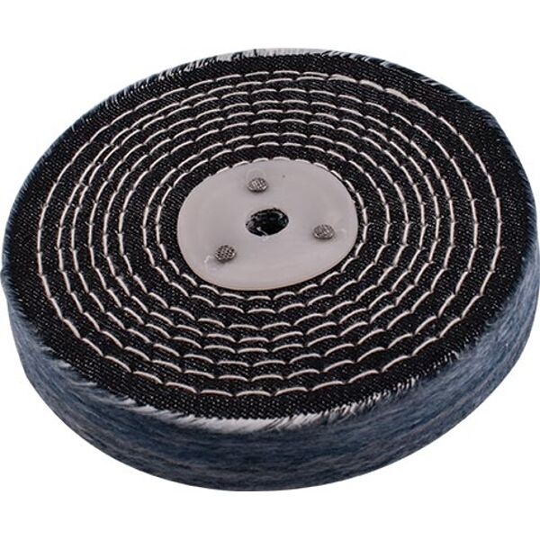 Colour Buff/Mop 150Mm X 2 Section X 30Mm Thick 1/2