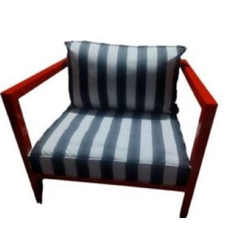 Outdoor Patio Couches (Steel & Outdoor Water-Resistant Fabric * Red, Black, White*)
