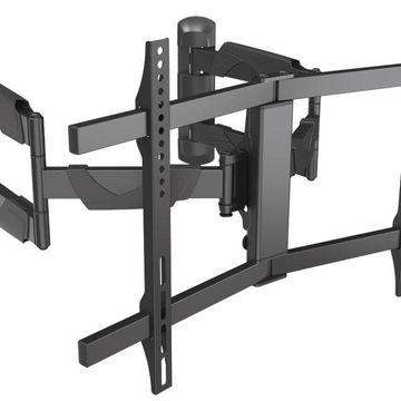Bracket - Elegant Corner Installation Full Motion Tv Wall Mount - For Most 37"-70" Curved & Flat Panel Tvs