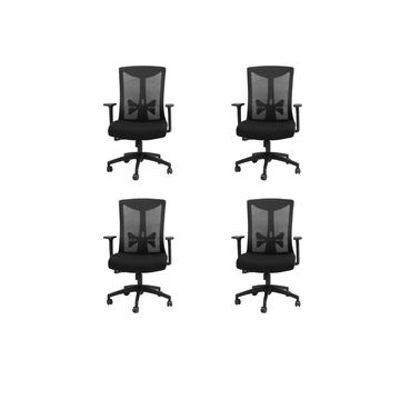 GOF Furniture - Four Lummox Office Chairs