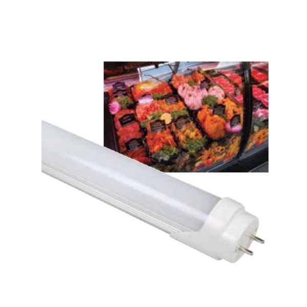 85-265VAC,  9W,  600mm 2Ft,  LED T8 Butcher Lamp