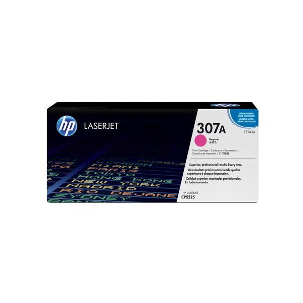 Hp # 307A Color Laserjet Cp5225 Magenta Print Cartridge.