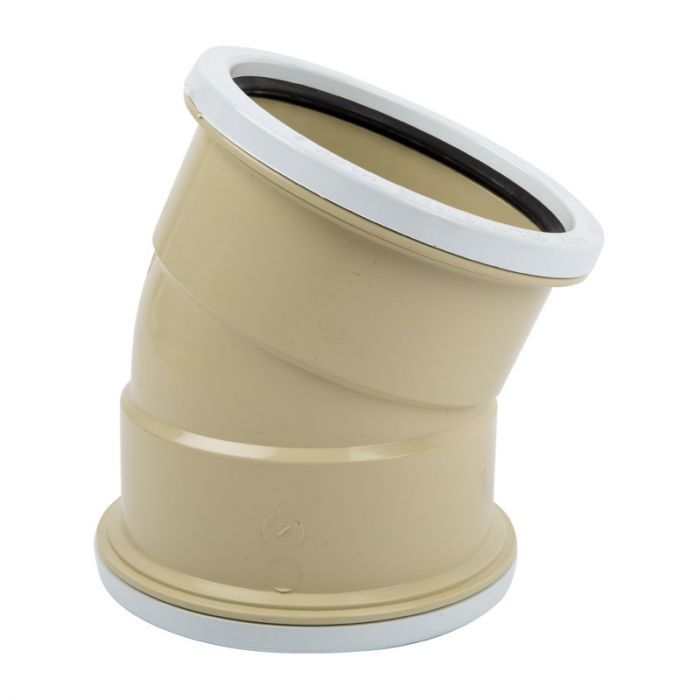 Agrinet SABS 22.5 Degree Underground Waste Bend - 110mm