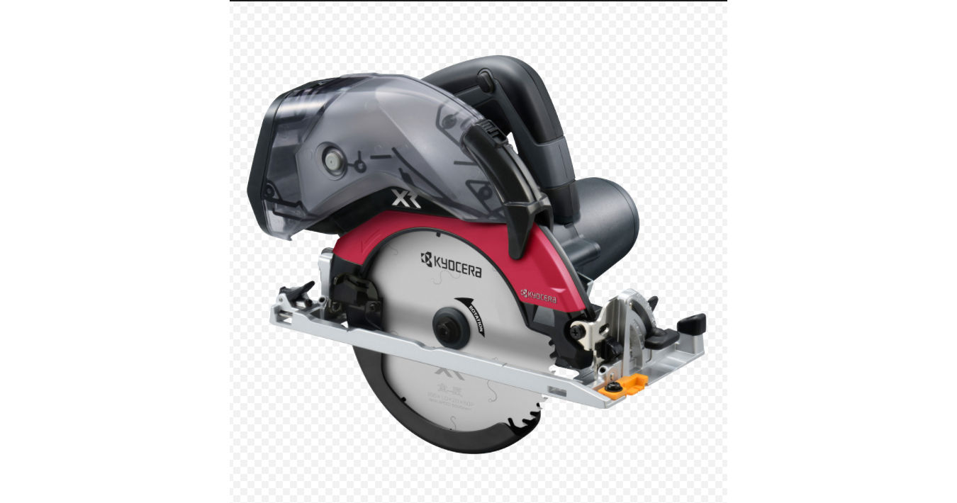 KYOCERA 18V CIRCULAR SAW 165MM SEGMENTED CORE BRUSHLESS WITH 2 BATT