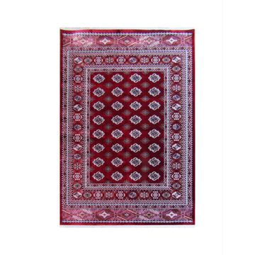 BK Carpets & Rugs – Persian Inspired Kashan Indoor Rug –  Red & White - 2m x 2,9m