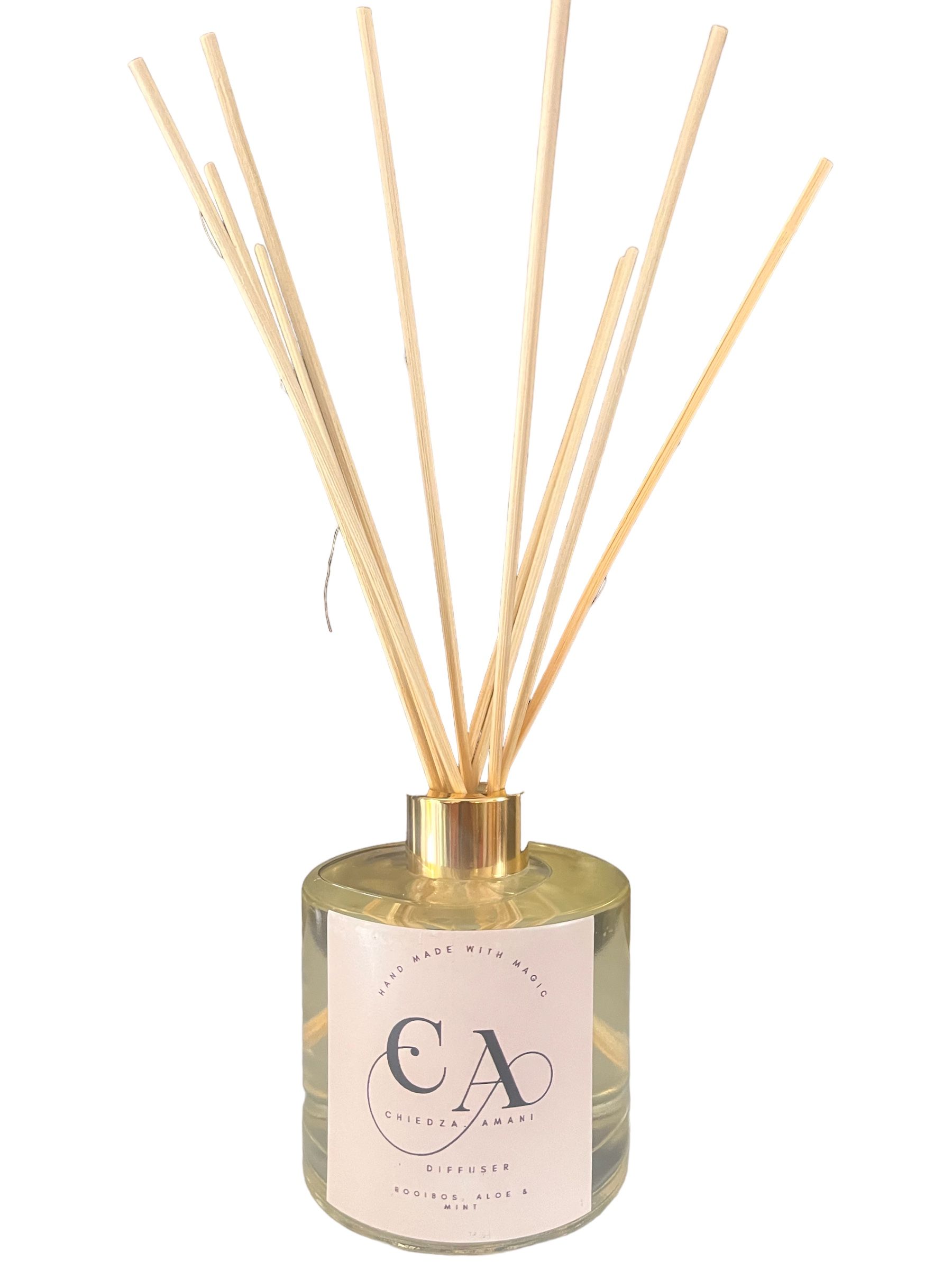 Reed Diffuser: Rooibos, Aloe & Mint