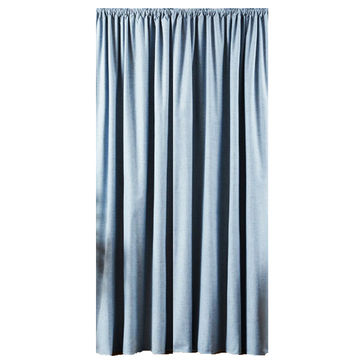 Matoc Designs Readymade Curtain - Blackout BlueGrey - Taped - 140cm W x 230cm H