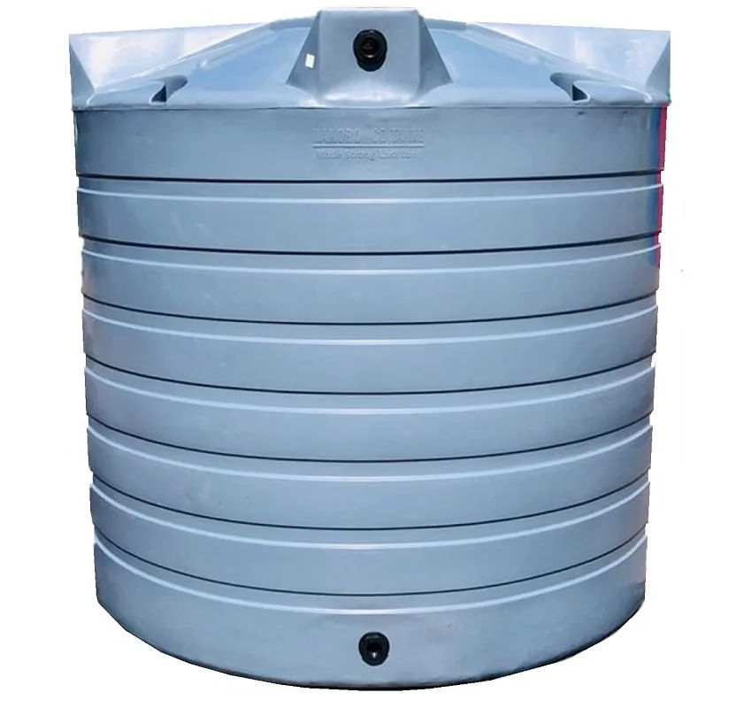 5000L Vertical Dark Grey Water Tank 5325L Max Capacity Makoro