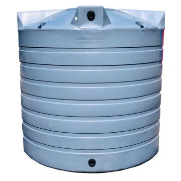 5000L Vertical Dark Grey Water Tank 5325L Max Capacity Makoro